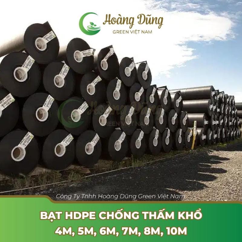 Màng chống thấm HDPE được thi công chuyên nghiệp, tạo lớp lót ngăn nước hiệu quả cho kênh thủy lợi, đảm bảo nguồn nước tưới tiêu ổn định cho nông nghiệp.